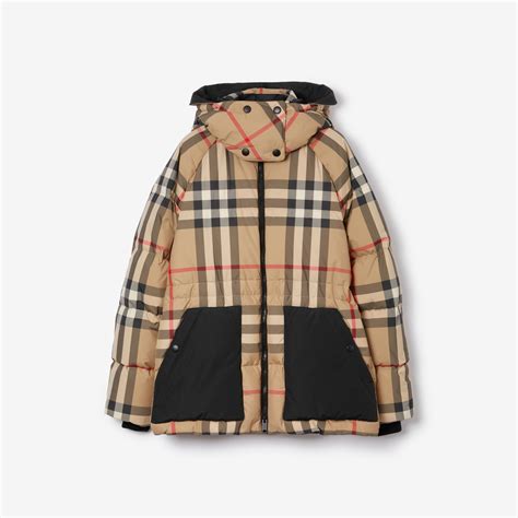 burberry logo patch hooded puffer jacket|burberry puffer jacket sale.